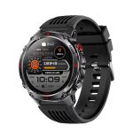 HT37 GPS Smart Watch with 1.46" HD Screen, 540mAh Battery, Bluetooth 5.3 Calling, Health Monitoring, Compass, Altimeter, Flashlight & 3ATM Waterproof