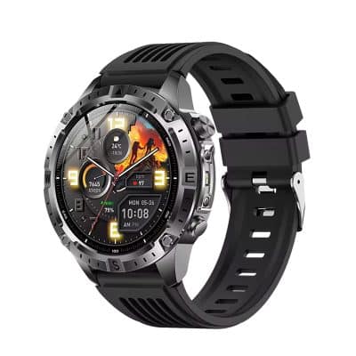 Y102 Outdoor GPS Smart Watch with 1.43" AMOLED Display, 730mAh Long-Lasting Battery, Bluetooth Calling, 100+ Sports Modes, Health Tracking, Offline Navigation