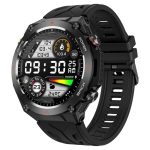 KC82 GPS Smart Watch with 1.45-Inch IPS Display, 650mAh Battery, Bluetooth Calling, Compass, Altimeter, Barometer and 107 Sports Modes
