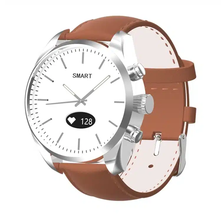 wearablemaster 0 49 inch oled screen 30m waterproof smart quartz watch support sleep monitor heart rate monitor blo gallery 02 T4M smart watch product image