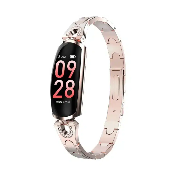 wearablemaster 0 96 inch ips color screen women smartwatch ip67 waterproof support call reminder he ak16 gallery 01 AK16 smart wristband product image