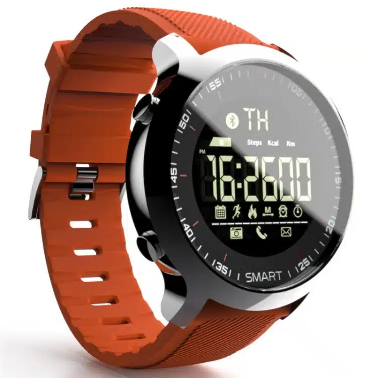 wearablemaster 1 1 inch circle screen ip68 waterproof smart watch support information reminder remote camera walkin gallery 01 MK18 smart watch product image