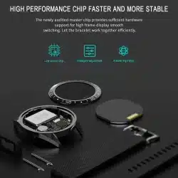G105 smart watch feature detail