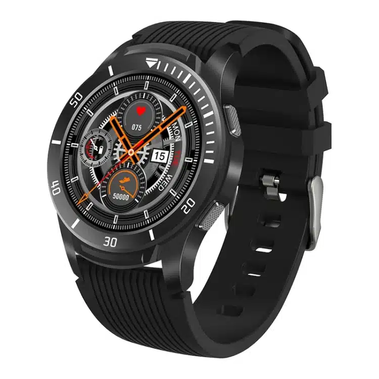 wearablemaster 1 28 inch round touch always on screen smart watch support heart rate monitoring sleep monitoring pe gallery 01 G106 smart watch product image