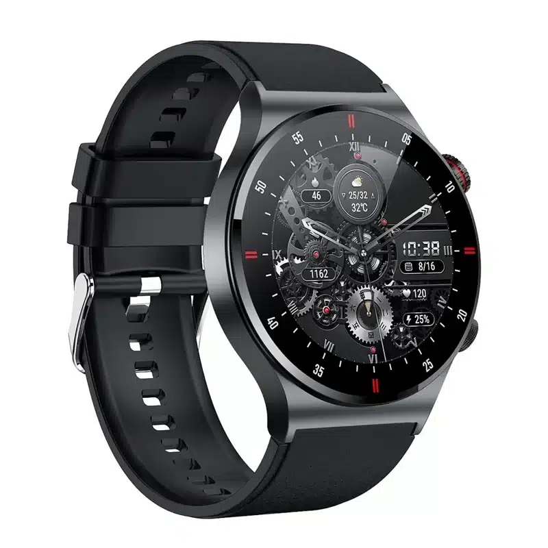 wearablemaster 1 28 inch smart watch music control pedometer bluetooth compatible call multi sport watch with heart rate blood pressu qw33 wearablemaster gallery 01 QW33 smart watch product image
