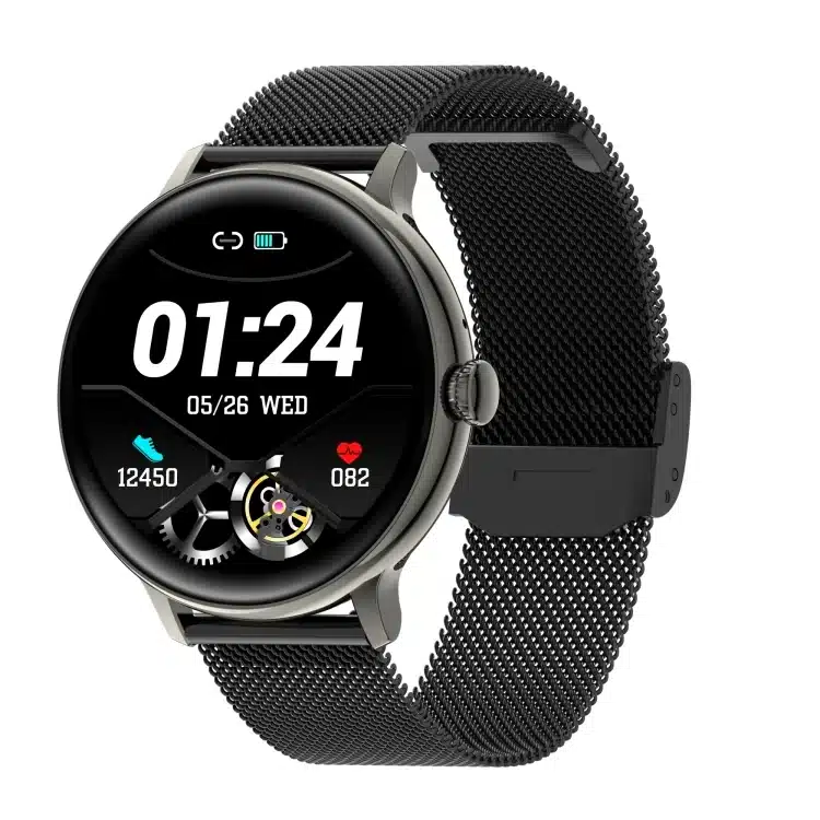 wearablemaster 1 28 inch tft screen steel strap smart watch support bluetooth call menstrual cycle reminder q71 pro gallery 01 Q71 Pro smart watch product image