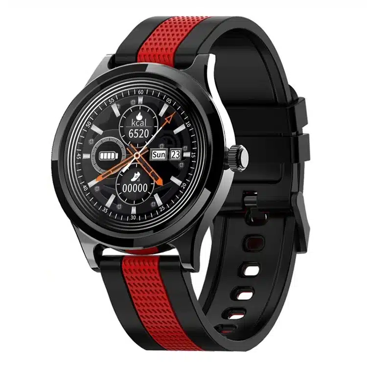 wearablemaster 1 28 inch touch color screen bluetooth 5 0 50m waterproof smart watch support sleep monitor heart ra gallery 01 E6 smart watch product image