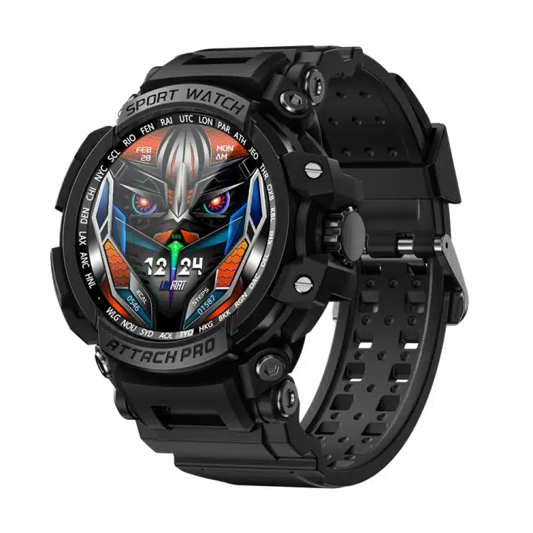 wearablemaster 1 32 inch bt5 1 smart sport watch support bluetooth call sleep blood oxygen heart rate blood pressur gallery 01 ATTACK Pro smart watch product image
