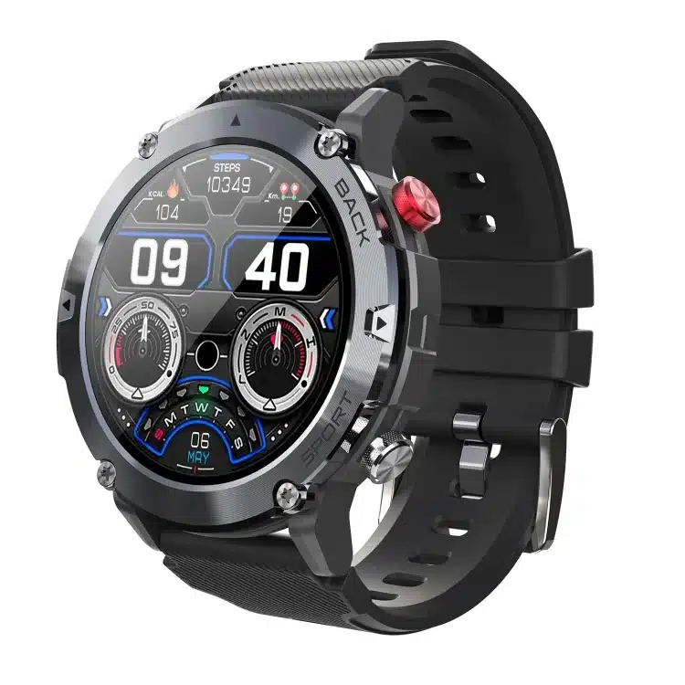 wearablemaster 1 32 inch hd screen smart watch support heart rate monitoring blood oxygen monitoring c21 wearablema gallery 02 C21 smart watch product image