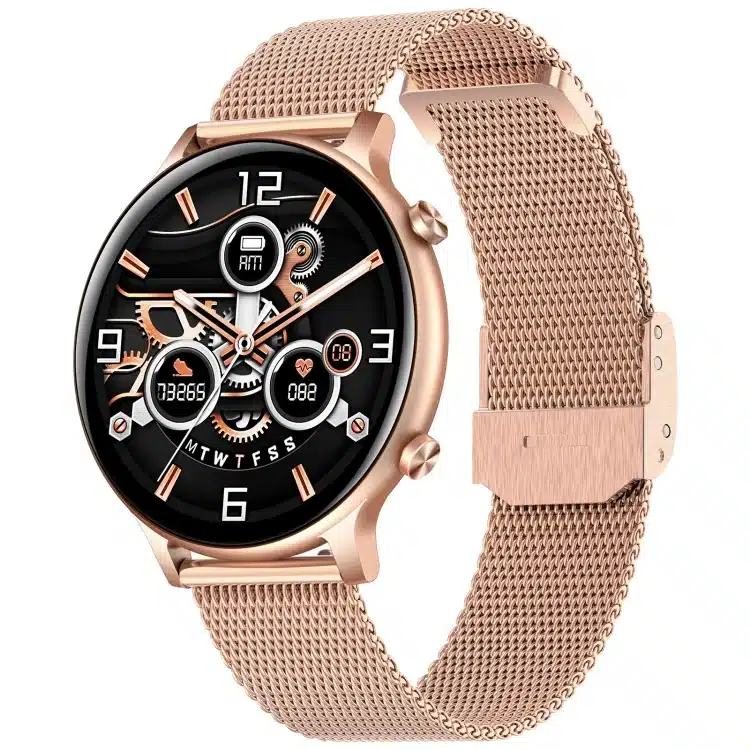 wearablemaster 1 32 inch steel band ip67 waterproof smart watch support bluetooth calling sleep monitoring ht12 wea gallery 01 HT12 smart watch product image