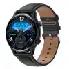Black / Leather Strap