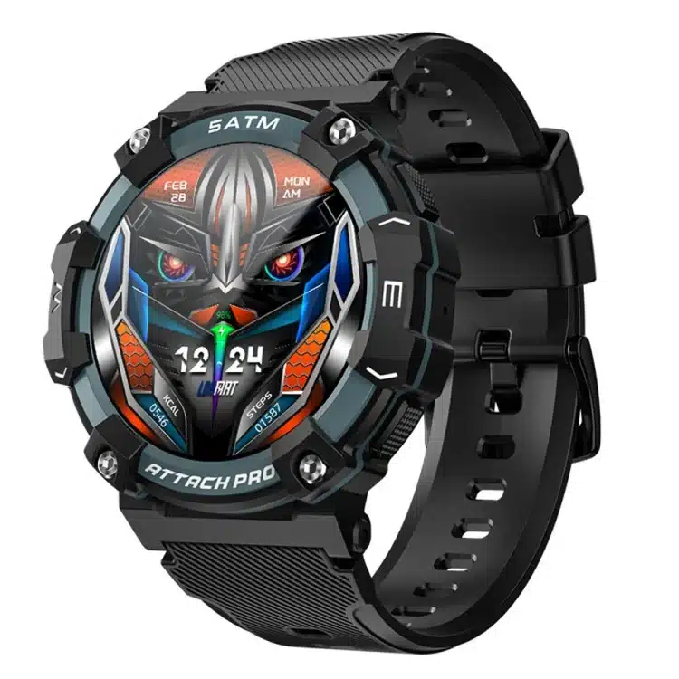wearablemaster 1 39 inch 5atm waterproof health monitoring bluetooth smart watch attack 2 pro wearablemaster gallery 01 ATTACK 2 PRO smart watch product image