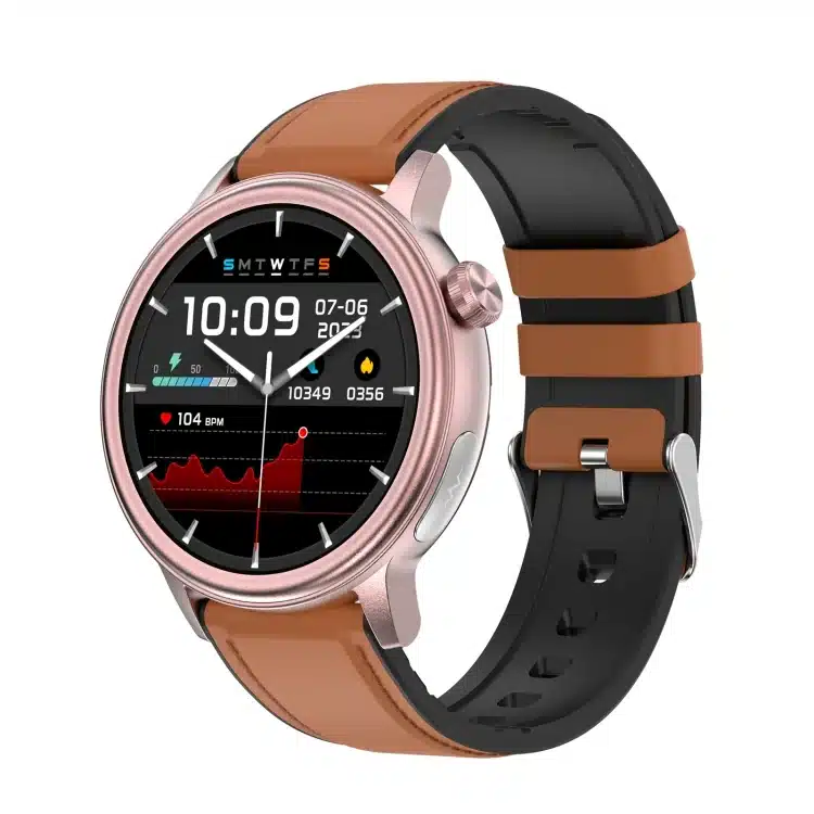 wearablemaster 1 39 inch ips bluetooth call ecg smart watch et470 wearablemaster gallery 01 ET470 smart watch product image