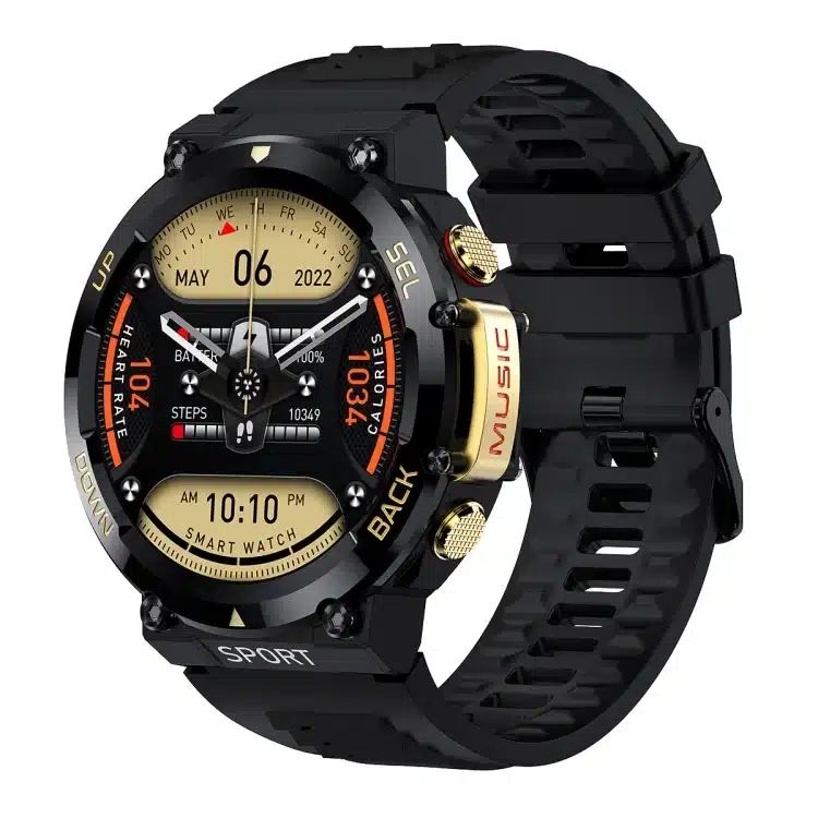 wearablemaster 1 39 inch tft round screen smart watch supports bluetooth calls lf33 wearablemaster gallery 01 LF33 smart watch product image