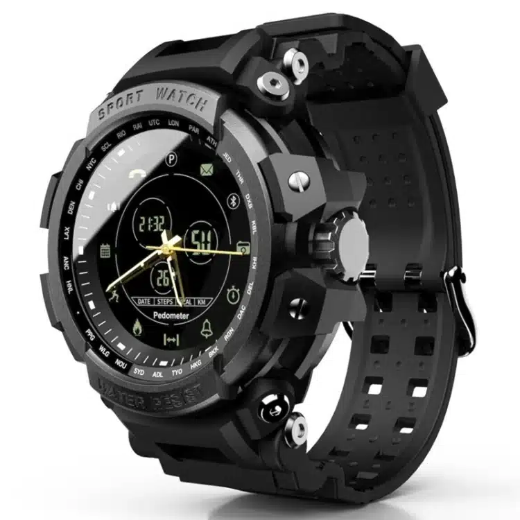 wearablemaster 1 4 inch fstn screen ip68 waterproof smart watch support information reminder remote camera sport re gallery 01 MK28 smart watch product image