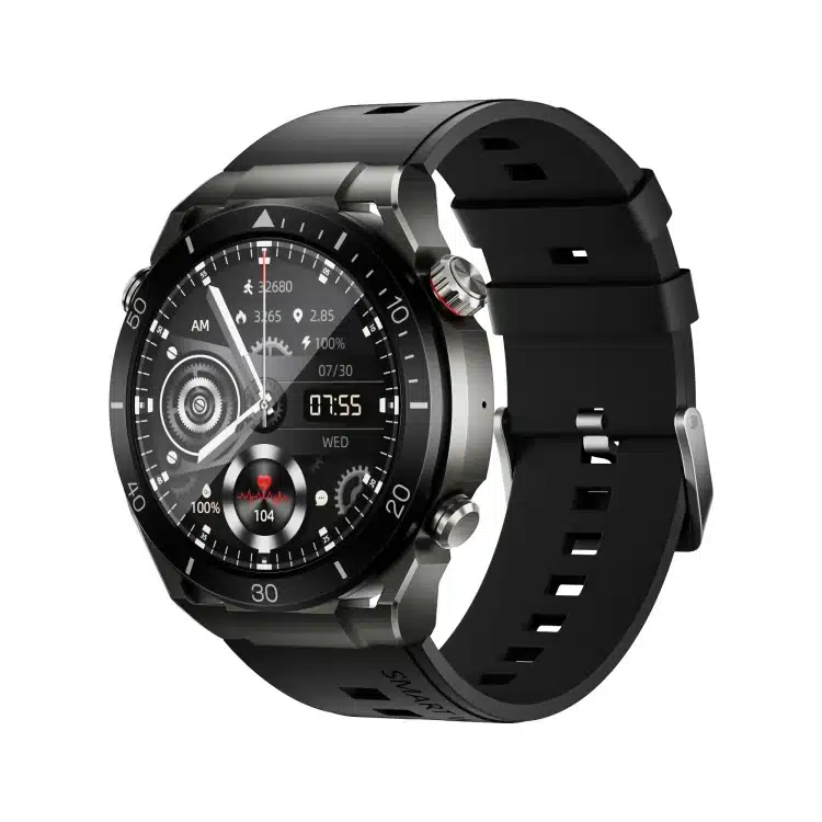 wearablemaster 1 43 inch 466 466 bluetooth calling sport smart watch wireless charging ip67 ws 20 wearablemaster gallery 01 WS-20 smart watch product image