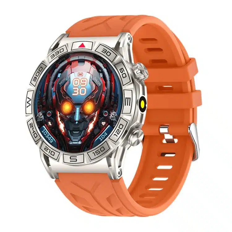 wearablemaster 1 43 inch ai voice bluetooth calling outdoor smart watch 107 sports 60 day standby kc80 wearablemaster gallery 01 KC80 smart watch product image