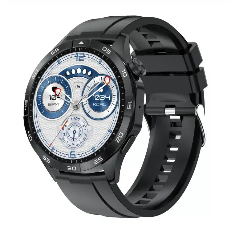 wearablemaster 1 43 inch amoled round screen smart watch supports bluetooth calls hk4 wearablemaster gallery 01 HK4 smart watch product image