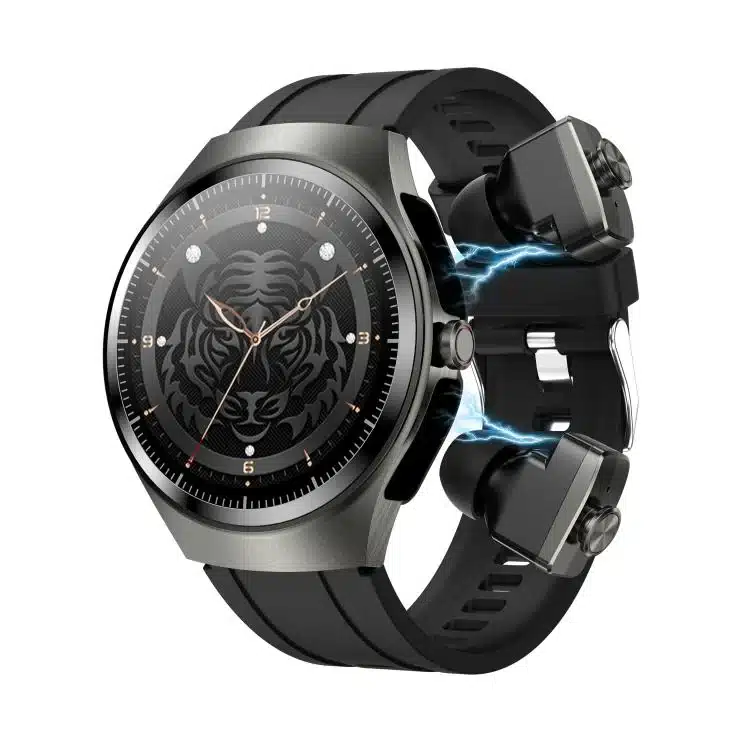 wearablemaster 1 43 inch amoled screen 2 in 1 bluetooth earphone smart watch support bluetooth call nfc f39 wearabl gallery 01 F39 smart watch product image