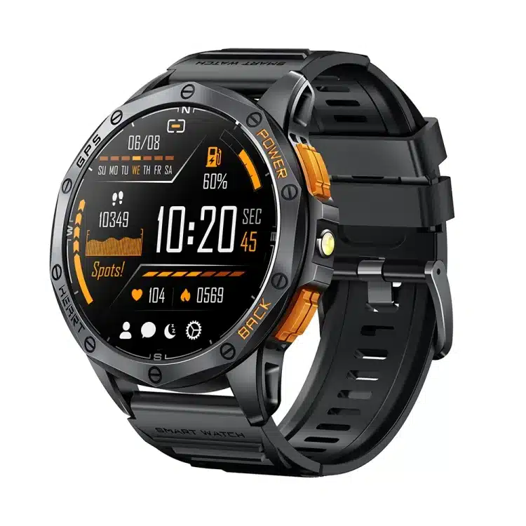 wearablemaster 1 43 inch amoled screen gps sports smart watch support bluetooth call health monitoring k67 wearable gallery 01 K67 smart watch product image