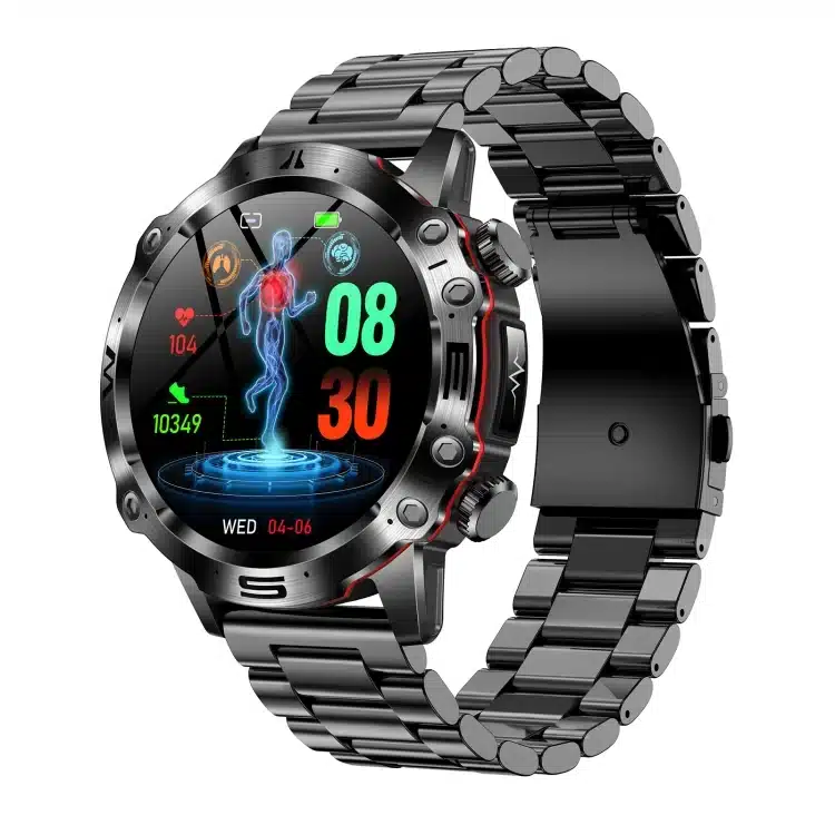 wearablemaster 1 43 inch amoled screen sports smart watch support bluetooth call ecg function et482 wearablemaster gallery 01 ET482 smart watch product image