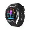 Black / Silicone Strap