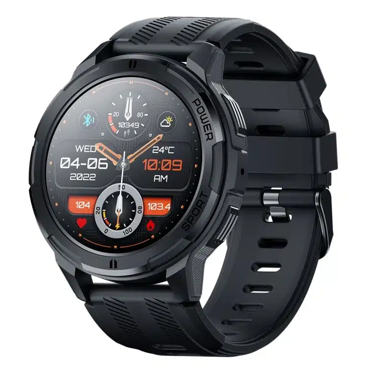 wearablemaster 1 43 inch hd round screen outdoor smart watch supports blood oxygen detection sedentary reminder c25 gallery 01 C25 smart watch product image