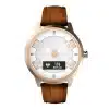 Rose Gold Leather Strap