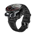 1.46 inch 2 in 1 Bluetooth Earphone Smart Watch, Support Bluetooth Call / NFC / Heart Rate | D11-WearableMaster