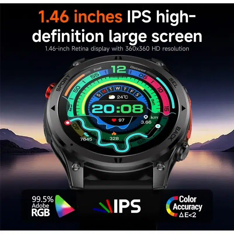GTH5 smart watch product detail 1