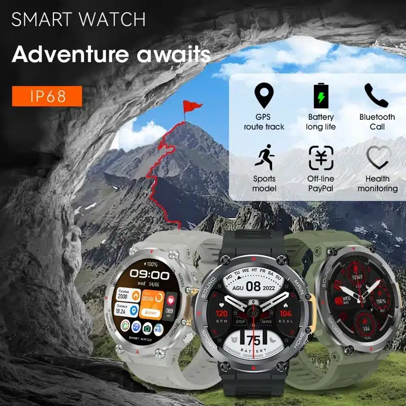 RUN2 smart watch product detail 1