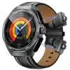 Black / Leather Strap