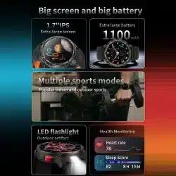 QS10 smart watch feature detail
