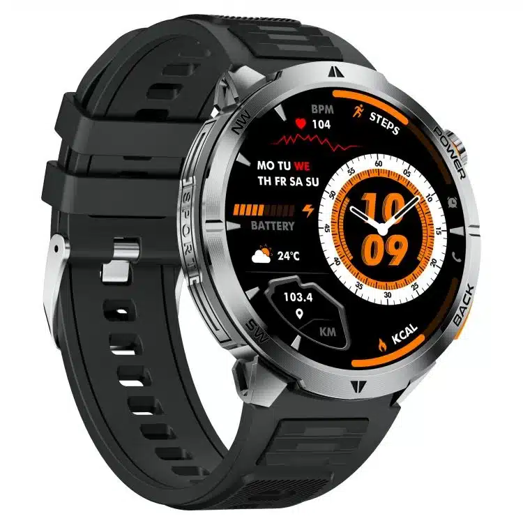 wearablemaster 1 7 inch ips display outdoor adventures smart watch with 1000mah battery flashlight mt68 wearablemas gallery 03 MT68 smart watch product image