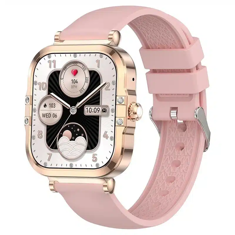wearablemaster 1 75 inch amoled square screen nfc smart watch health monitor wrist watch silicone strap hk82 wearablemaster hk82 wearablemaster gallery 01 HK82 smart watch product image