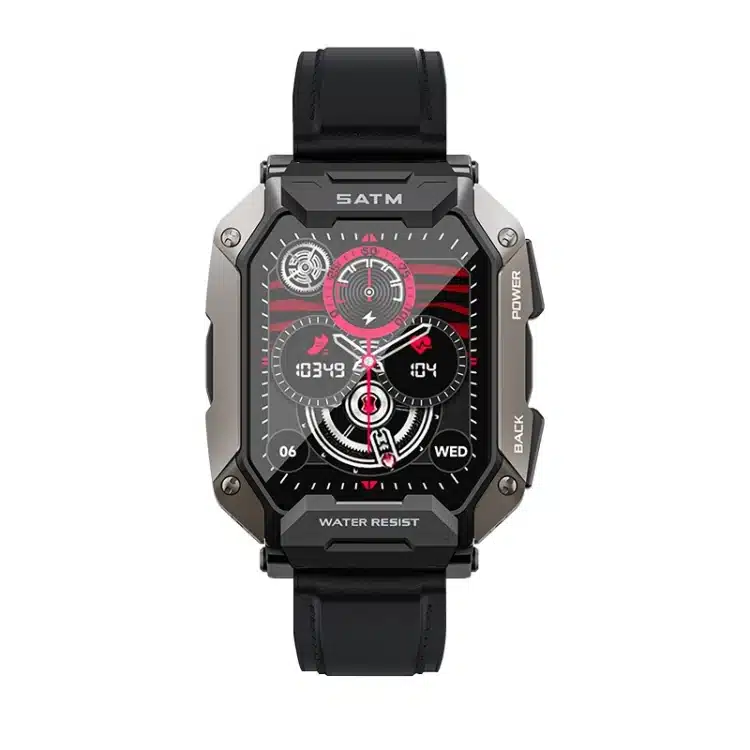 wearablemaster 1 81 inch bluetooth calling outdoor smart watch 410mah compass 1atm c20plus wearablemaster gallery 01 C20Plus smart watch product image