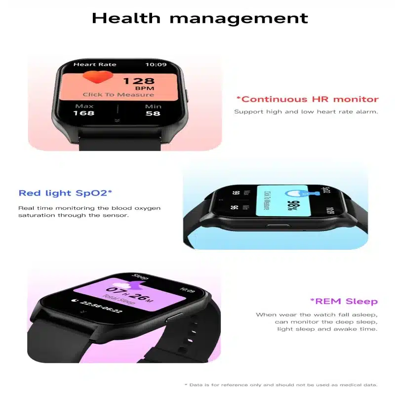 T62 smart watch product detail 4