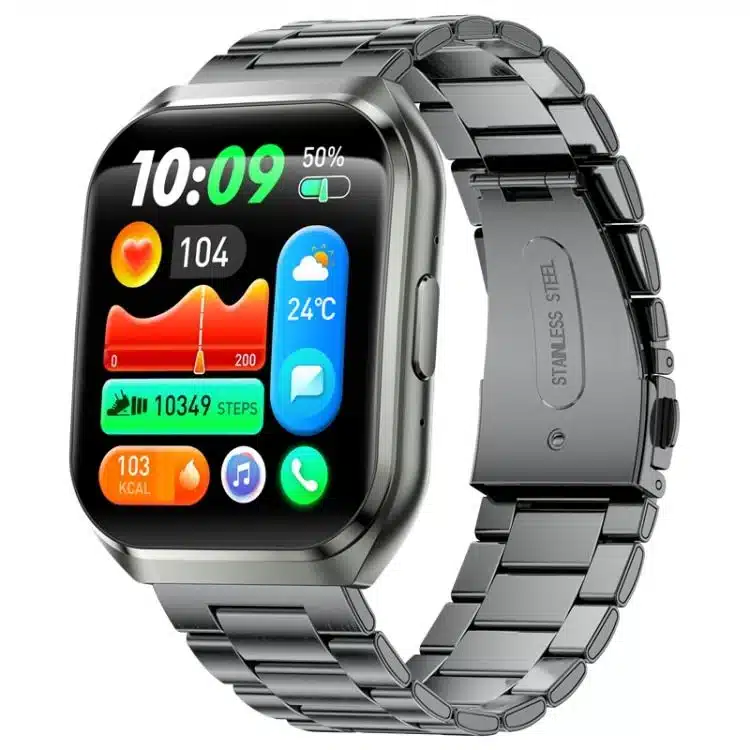 wearablemaster 1 83 inch smart watch support bt call heart rate blood oxygen qs66 wearablemaster gallery 01 QS66 smart watch product image