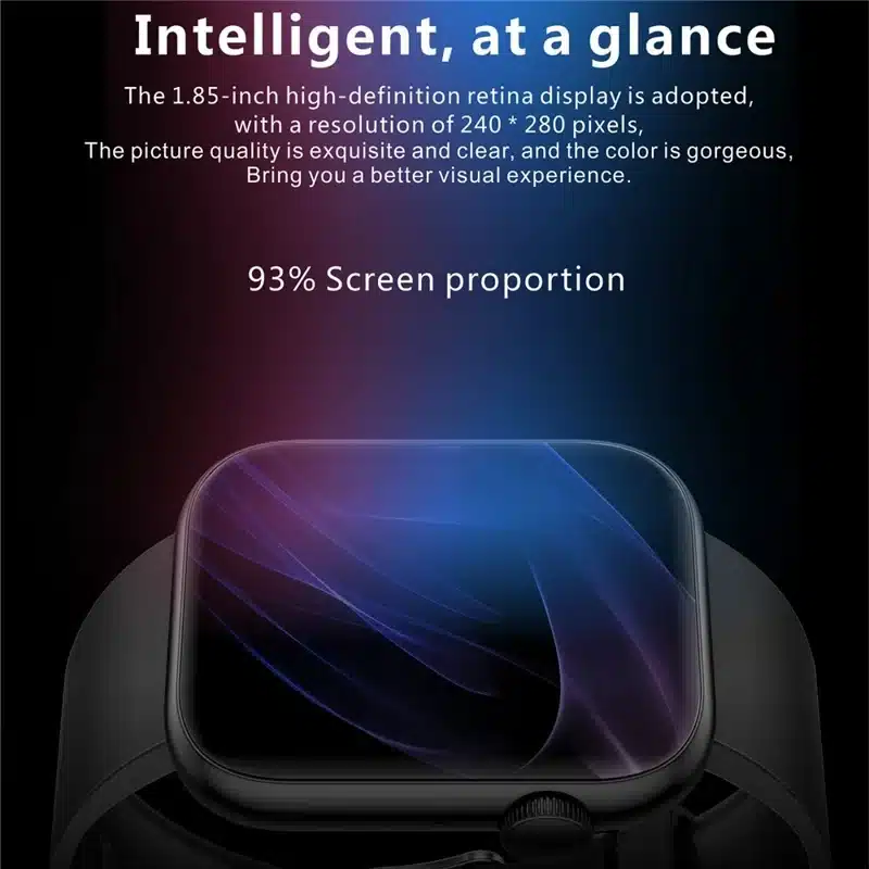 QX7 smart watch product detail 1
