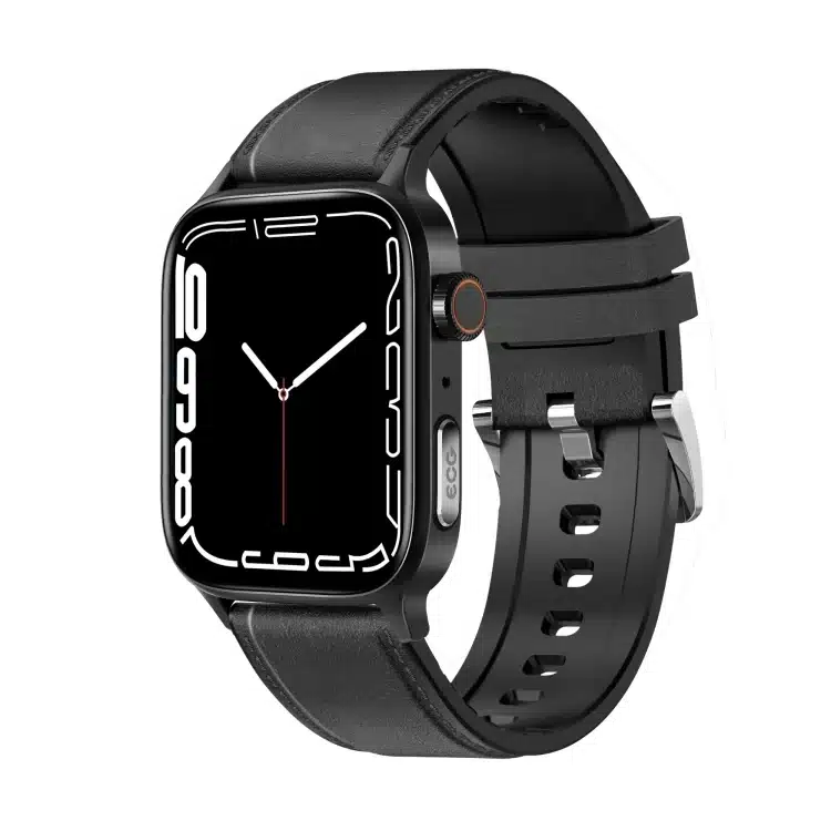 wearablemaster 1 85 inch tft screen leather band health smart watch support bluetooth call plateau blood oxygen bod gallery 01 G22 smart watch product image