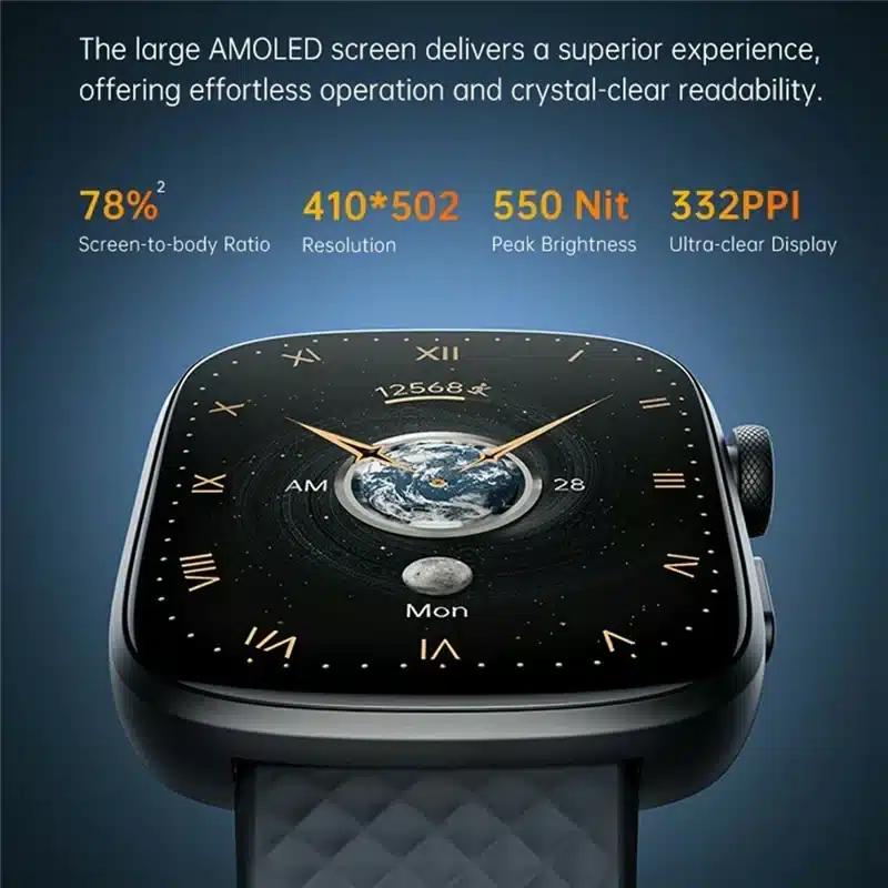 GTS8 smart watch product detail 1