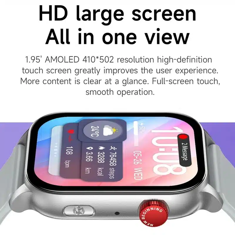 KR86 smart watch product detail 1