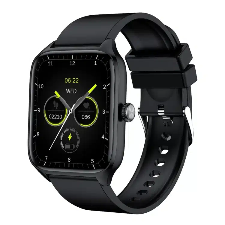 wearablemaster 1 96 inch ip67 waterproof silicone band smart watch supports dual mode bluetooth call heart rate mon gallery 01 T19 Pro smart watch product image
