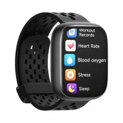 1-Wear Lite Fitness Smart Watch - variant black