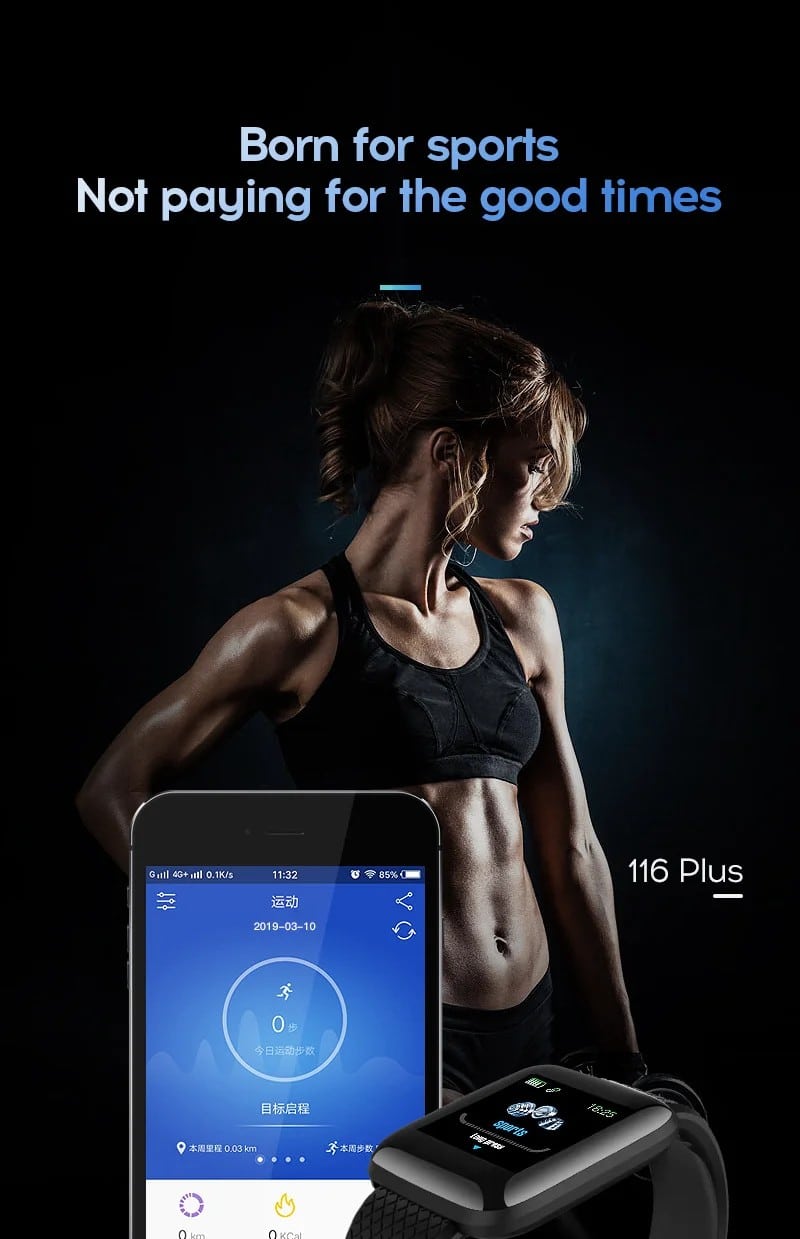 116PLUS HD Activity Smart Watch - detail 05