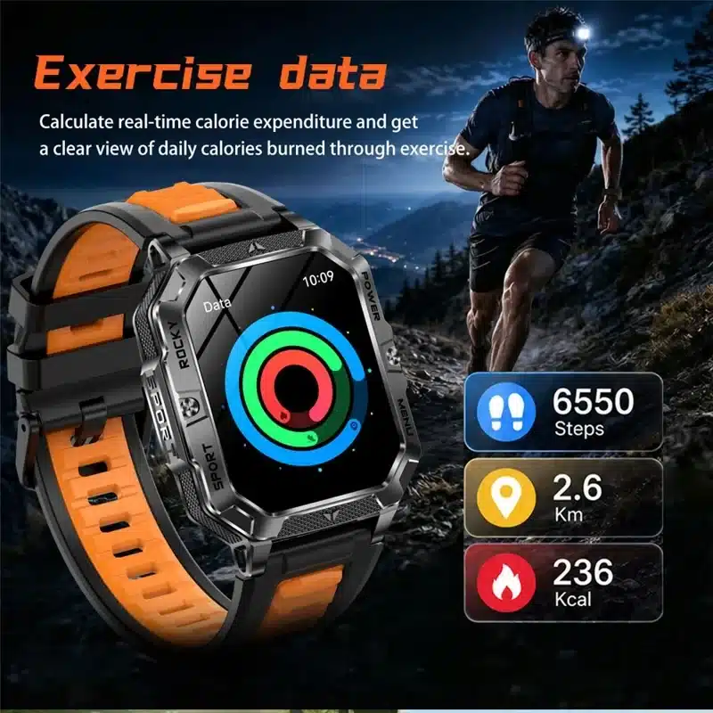 AK115 smart watch product detail 4