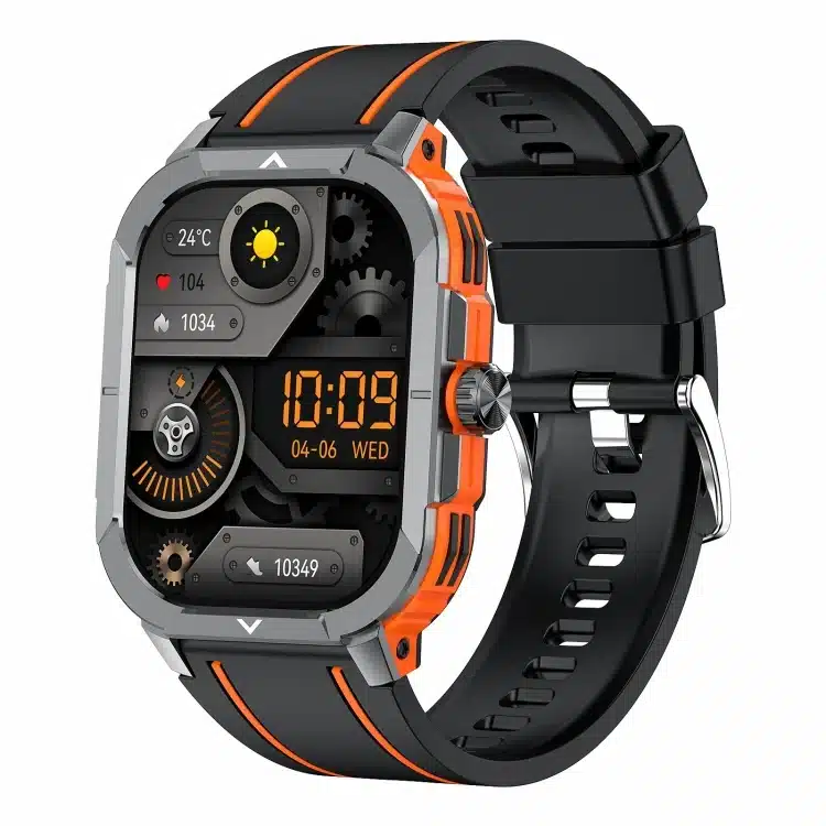 wearablemaster 2 06 inch bt5 3 ip68 sport smart watch support bluetooth call message notification heart rate blood gallery 01 HK56 smart watch product image