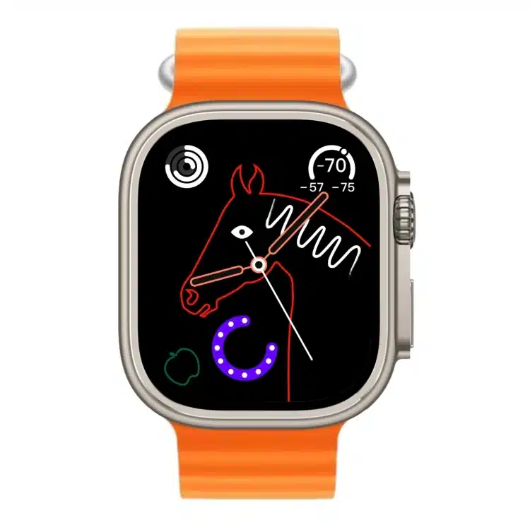 wearablemaster 2 1 inch wireless charging smart watch support nfc heart rate monitoring blood pressure monitoring s gallery 01 S18 Ultra smart watch product image