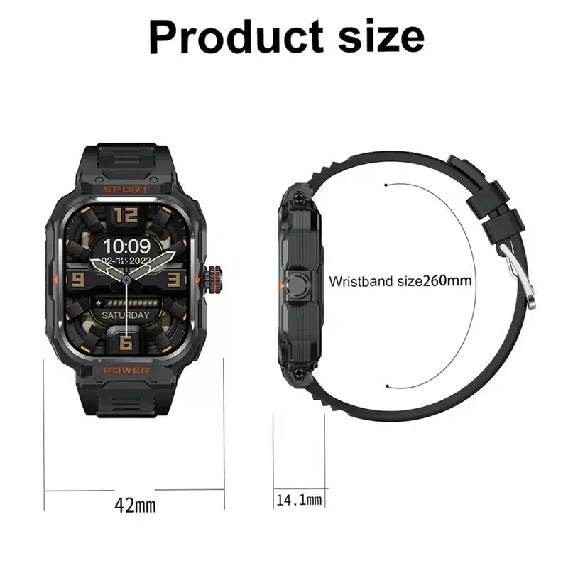 GT55 smart watch product detail 10