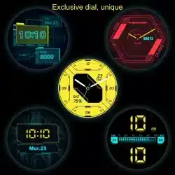 Watch Cyberpunk smart watch feature detail